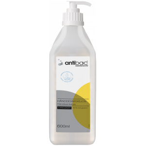 Antibac® Hånddesinfeksjon 85%  600ml m/pumpe