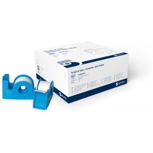 Kirurgisk tape m/dispenser 2,5cmx9,1m. Selefa