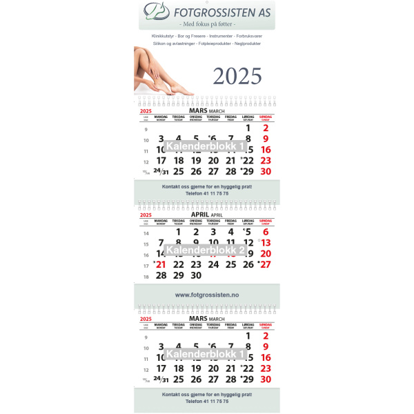 Kalender 2025 - Bilde 2