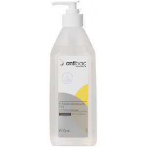 Antibac® Hånddesinfeksjon 85% gel 600ml m/pumpe