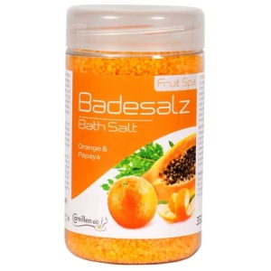 Fotsalt Appelsin og Papaya - 350gr