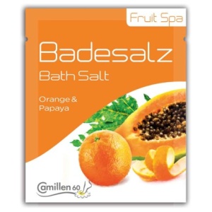 Fotsalt Appelsin og Papaya - 40gr